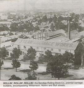 Newspaper - JENNY FOLEY COLLECTION: ROLLIN', ROLLIN', ROLLIN'
