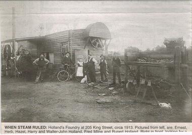 Newspaper - JENNY FOLEY COLLECTION: WHEN STEAM RULED