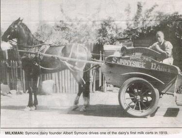 Newspaper - JENNY FOLEY COLLECTION: MILKMAN