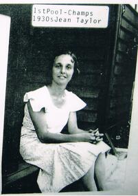 Photograph - VAL CAMPBELL COLLECTION: PHOTOGRAPH OF JEAN TAYLOR, 1930s