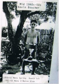 Photograph - VAL CAMPBELL COLLECTION: PHOTOGRAPH OF KEVIN BOUCHER, 1940s-1950s