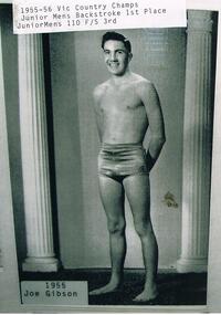 Photograph - VAL CAMPBELL COLLECTION: PHOTOGRAPH OF JOE GIBSON, 1955