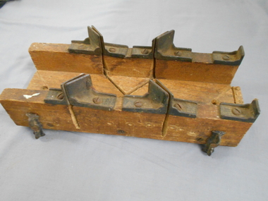 Tool - PITTOCK COLLECTION: TIMBER & METAL MITRE BOX