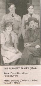Newspaper - JENNY FOLEY COLLECTION: THE BURNETT FAMILY