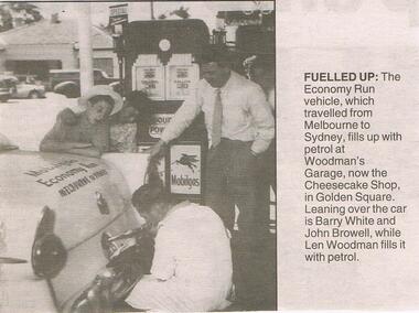 Newspaper - JENNY FOLEY COLLECTION: FUELLED UP