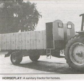 Newspaper - JENNY FOLEY COLLECTION: HORSEPLAY