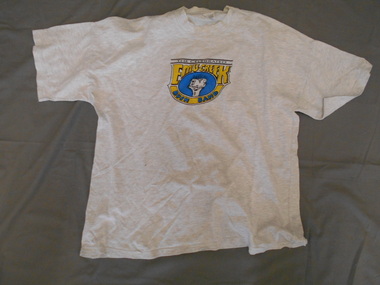 Clothing - COTTON FAWN/CREAM COLOURED T-SHIRT, 1990's
