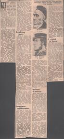Newspaper - LYDIA CHANCELLOR COLLECTION: MELBOURNE'S FIRST CHRISTMAS