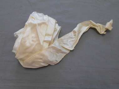 Clothing - AILEEN AND JOHN ELLISON COLLECTION: LENGTH OF SILK RIBBON, 1949