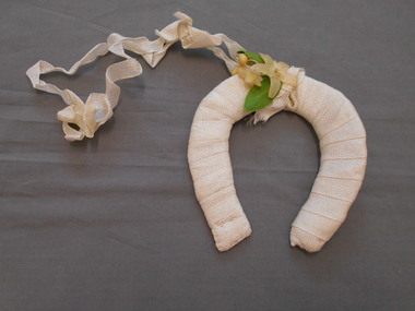 Clothing - AILEEN AND JOHN ELLISON COLLECTION: WEDDING HORSESHOE - GOOD LUCK CHARM, 1949