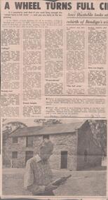 Newspaper - LYDIA CHANCELLOR COLLECTION: A WHEEL TURNS FULL CIRCLE