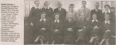 Newspaper - JENNY FOLEY COLLECTION: BANK ON US