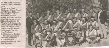 Newspaper - JENNY FOLEY COLLECTION: OLD LEAGUE
