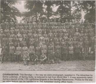 Newspaper - JENNY FOLEY COLLECTION: COURAGEOUS