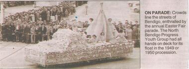 Newspaper - JENNY FOLEY COLLECTION: ON PARADE