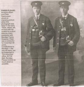Newspaper - JENNY FOLEY COLLECTION: FARES PLEASE
