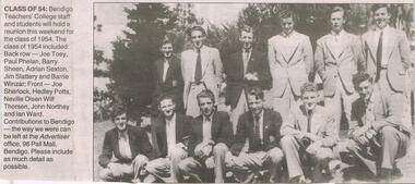 Newspaper - JENNY FOLEY COLLECTION: CLASS OF 54