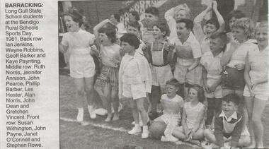 Newspaper - JENNY FOLEY COLLECTION: BARRACKING