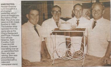 Newspaper - JENNY FOLEY COLLECTION: ANECDOTES