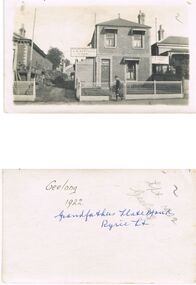 Photograph - PITTOCK COLLECTION: FIVE PITTOCK FAMILY PHOTOGRAPHS, PITTOCK GRANDFATHER'S SLATE YARD AND J.E. PITTOCK LODGE MEMORIAL