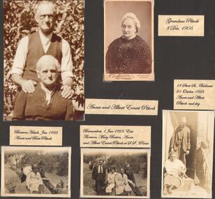 Photograph - PITTOCK COLLECTION:  FIVE PITTOCK FAMILY PHOTOGRAPHS