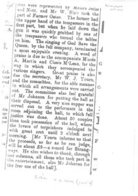 Newspaper - PITTOCK COLLECTION: PITTOCK NEWSPAPER ARTICLES
