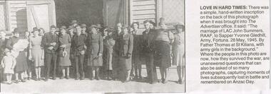 Newspaper - JENNY FOLEY COLLECTION: LOVE IN HARD TIMES