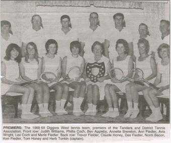 Newspaper - JENNY FOLEY COLLECTION: PREMIERS
