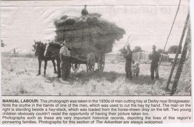 Newspaper - JENNY FOLEY COLLECTION: MANUAL LABOR