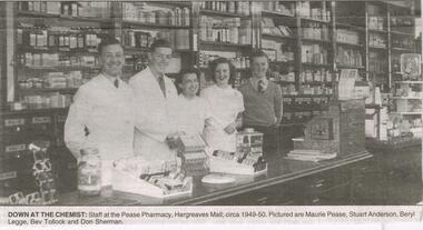 Newspaper - JENNY FOLEY COLLECTION: DOWN AT THE CHEMIST
