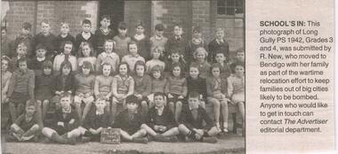 Newspaper - JENNY FOLEY COLLECTION: SCHOOL'S IN