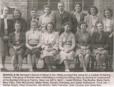 Newspaper - JENNY FOLEY COLLECTION: SCHOOL'S IN