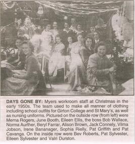 Newspaper - JENNY FOLEY COLLECTION: DAYS GONE BY
