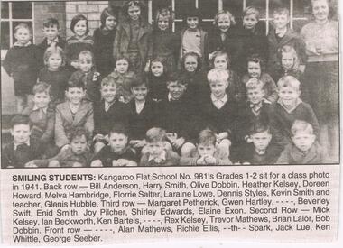 Newspaper - JENNY FOLEY COLLECTION: SMILING STUDENTS