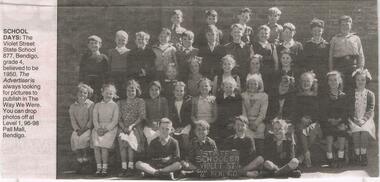 Newspaper - JENNY FOLEY COLLECTION: SCHOOL DAYS