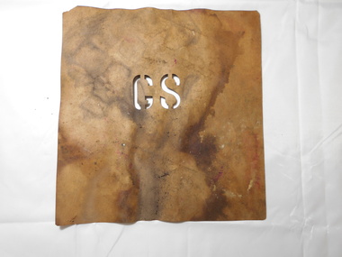 Tool - NORM GILLIES COLLECTION: BENDIGO PRESERVING COMPANY STENCIL