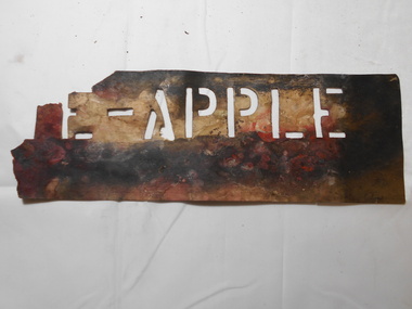 Tool - NORM GILLIES COLLECTION: BENDIGO PRESERVING COMPANY STENCIL