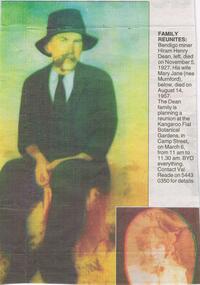 Newspaper - JENNY FOLEY COLLECTION: FAMILY REUNITES