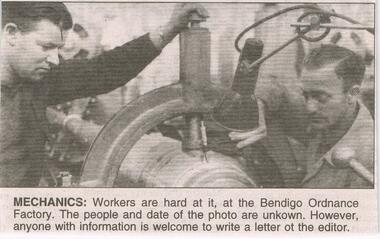 Newspaper - JENNY FOLEY COLLECTION: MECHANICS