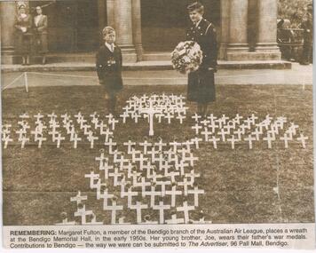 Newspaper - JENNY FOLEY COLLECTION: REMEMBERING