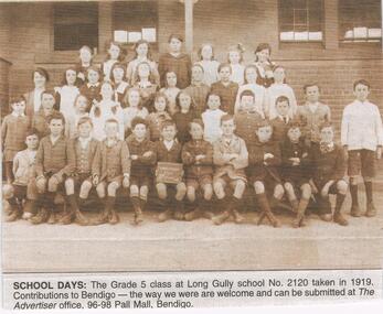 Newspaper - JENNY FOLEY COLLECTION: SCHOOL DAYS