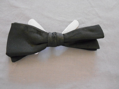 Clothing - JOHN FREDERICK HARPER COLLECTION: BLACK BOW TIE, 1950-1990's