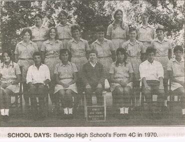 Newspaper - JENNY FOLEY COLLECTION: SCHOOL DAYS