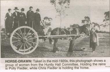 Newspaper - JENNY FOLEY COLLECTION: HORSE DRAWN