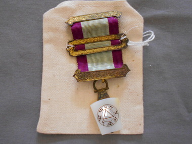 Clothing - JOHN FREDERICK HARPER COLLECTION: LODGE REGALIA LAPEL OR SASH PIN, 1965