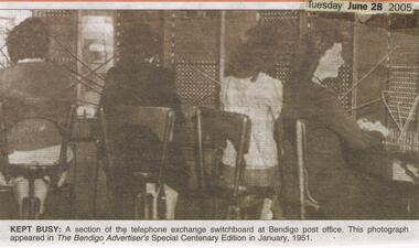 Newspaper - JENNY FOLEY COLLECTION: KEPT BUSY