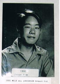 Photograph - VAL CAMPBELL COLLECTION: PHOTOGRAPH OF JASON YIM, 1991