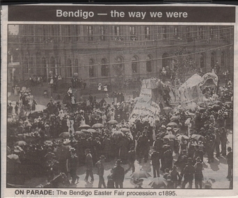 Newspaper - JENNY FOLEY COLLECTION: ON PARADE