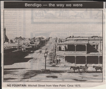Newspaper - JENNY FOLEY COLLECTION: NO FOUNTAIN