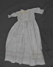 Clothing - MAGGIE BARBER COLLECTION: INFANTS NIGHTDRESS OR CHRISTENING GOWN, Late 1800's early 1900's